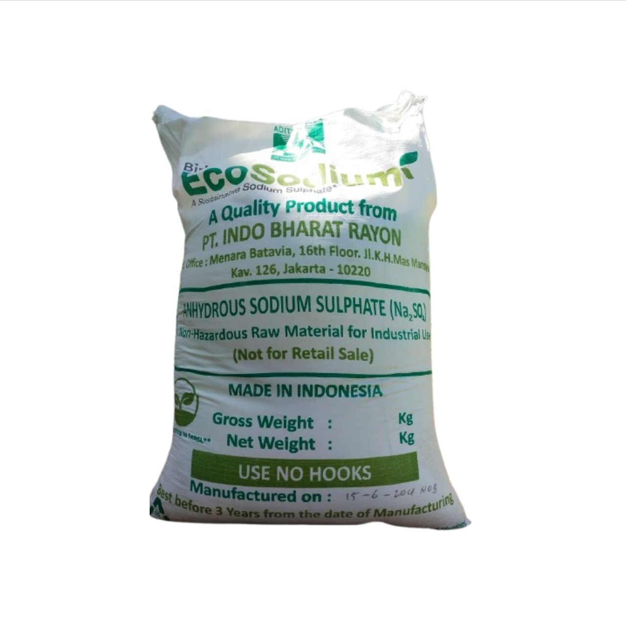 Sodium Sulphate ex IBR